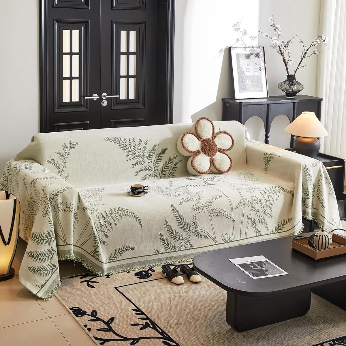 Omkeerbare Chenille Plaid voor Bank en Bed - Dik en Zacht Plaid in Meerdere Maten