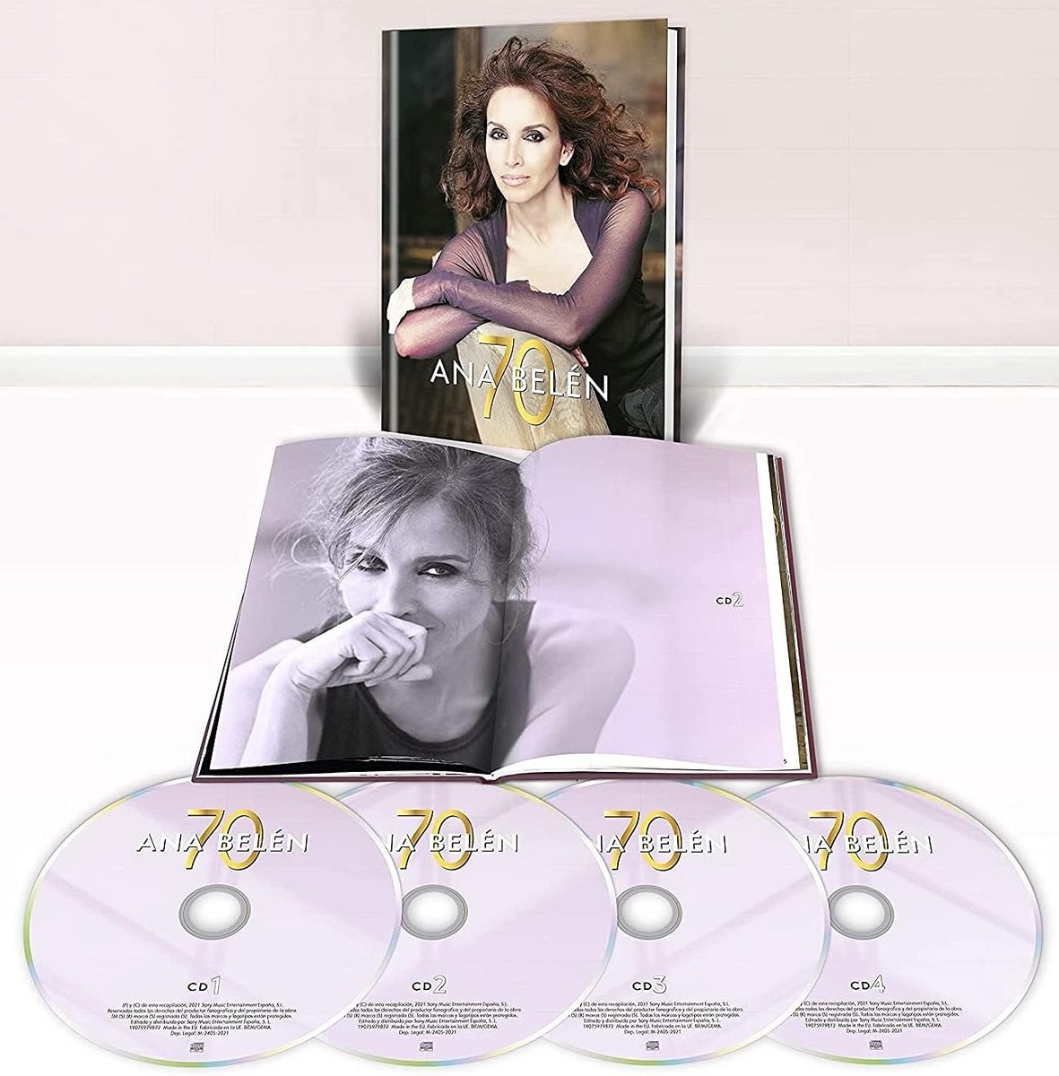 Muziekcollectie Ana Belen 4cd Bookset