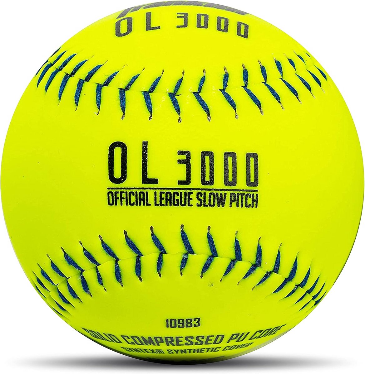 12" Slow Pitch Softballs - Perfect for Training and Exercise - Official Size and Weight - 1 Pack