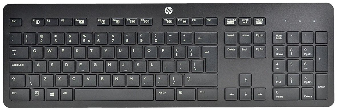 Bol.com HP toetsenbord 803181-L31 USB - QWERTY-layout US International - Zwart aanbieding