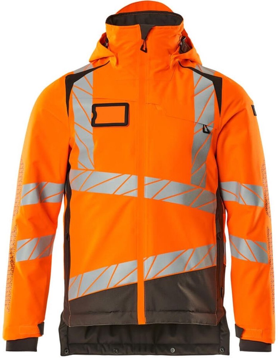 Mascot Accelerate Safe Winterjas 19335-231 hi-vis /donkerantraciet Oranje