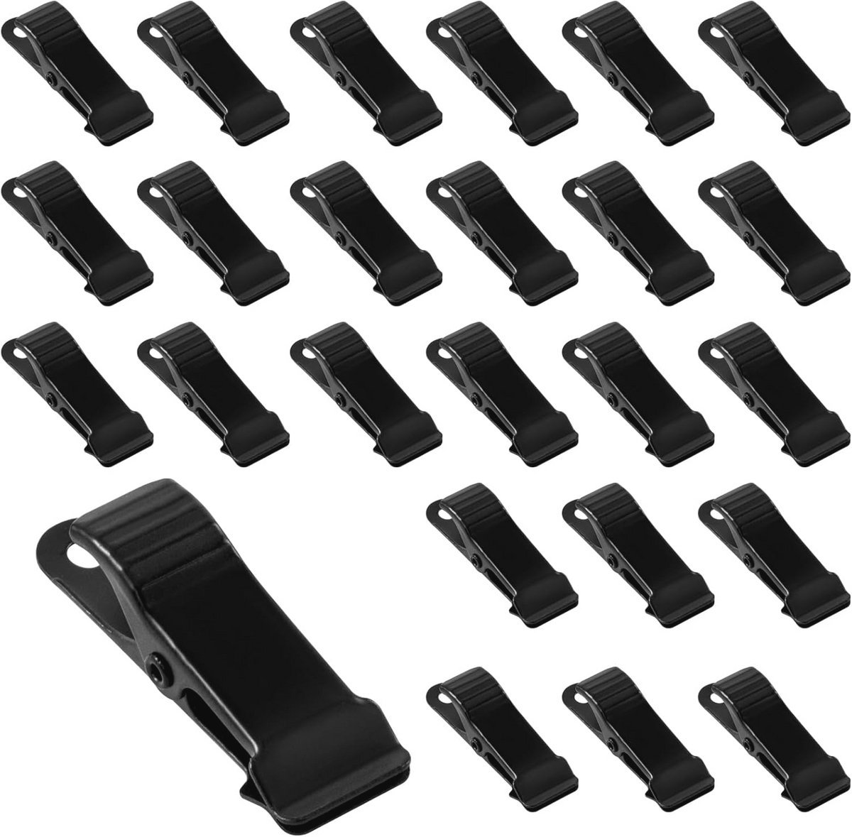 Mini wasknijpers van roestvrij staal - 25 stuks voor kleding, handdoeken en meer