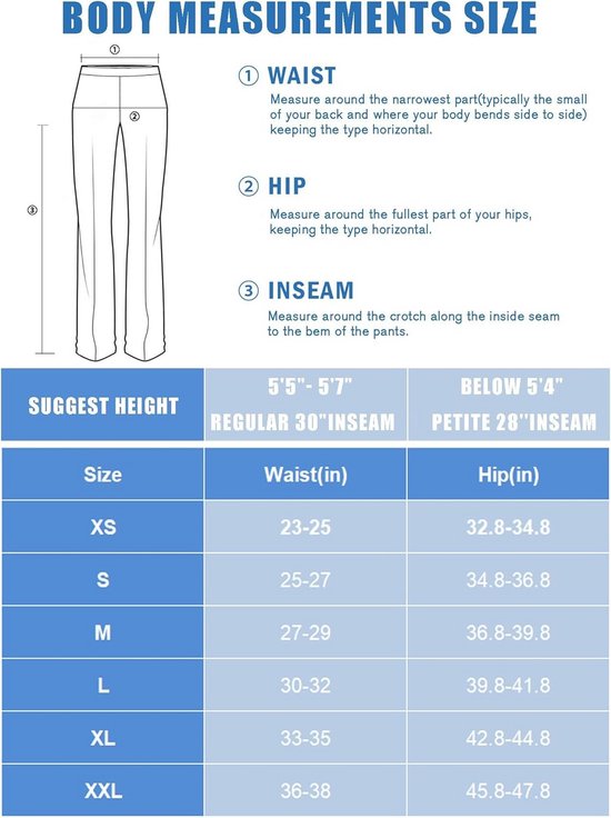 Hoge Taille Joggingbroek Dames - Sportbroek met Wijde Pijpen en Elastische Band — afbeelding 5