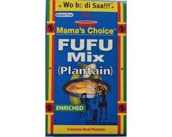 Mama’s Choice Plantain Fufu Mix – 10 × 624 g – XL Value Box – African Staple Food