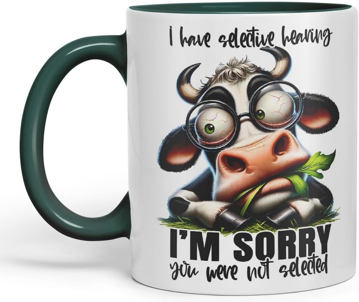 Grappige Keramische Koffiemok met Sarcastische Tekst - Uniek Cadeau