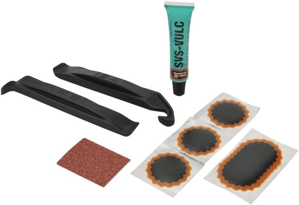 Reparatieset voor Lekke Banden Fiets MTB ATB - Compleet 9-Delig Set