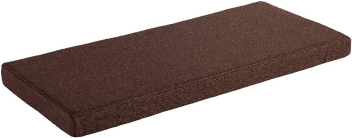 Antislip Zitkussen voor Bank, Schommel en Tuinstoel - Wasbaar Comfort (Donkerbruin)