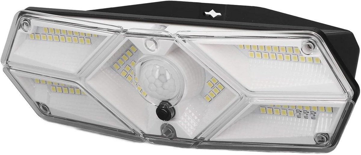 Waterdichte Buitenlamp op Zonne-energie met Bewegingssensor - 104 LED - 3 Modi