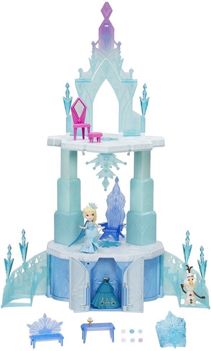 sponsor Dalset Trillen Disney Frozen Elsa's Magische Rijzende Kasteel - 50 cm | bol.com