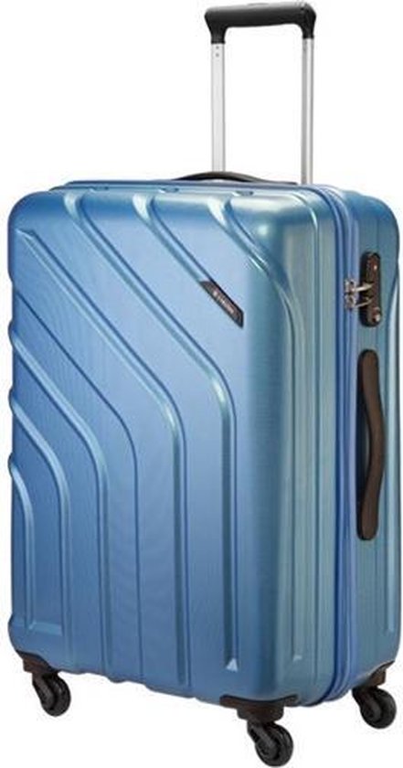 Scharnier zich zorgen maken lassen Carlton Stellar Spinner Case Handbagage koffer 55 cm - Blauw | bol.com