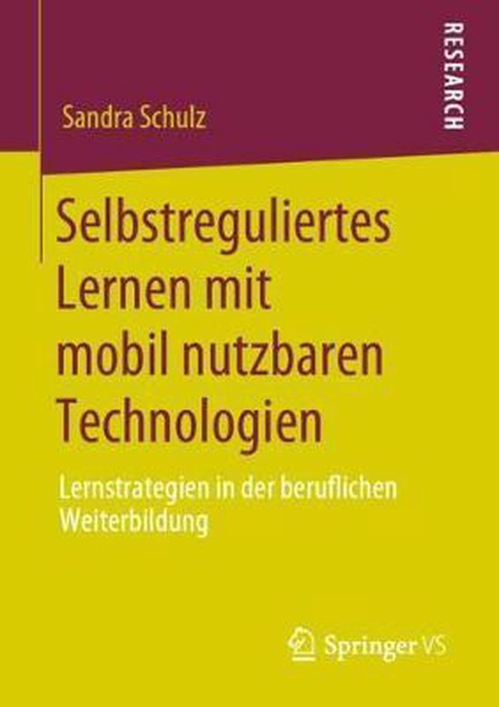 Selbstreguliertes Lernen mit mobil nutzbaren Technologien - cover