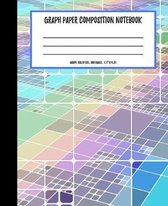 Graph Paper Composition Notebook: Notebook for Math Science Class for Students Quad Ruled 5 Squares Per Inch