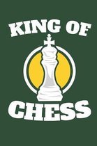 King of Chess: Chess Journal, Blank Paperback Notebook To Write In, 150 pages, college ruled