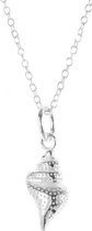 Ketting zeeschelp | Schelp | Seashell | Dames Ketting | 925 sterling zilver | 50 cm