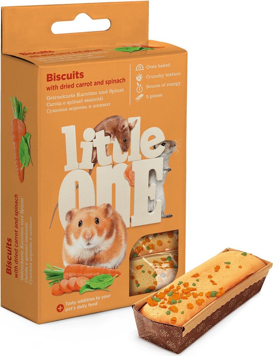 Little One Snacktaart Met Wortel En Spinazie | 35