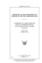 Priorities of the Department of Defense in the new administration