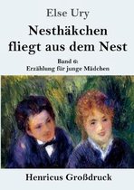 Nesthakchen fliegt aus dem Nest (Grossdruck)