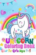 unicorn coloring book for girls Ages 4-8: (US Edition)