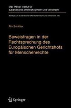 Beweisfragen in der Rechtsprechung des Europaischen Gerichtshofs fur Menschenrechte