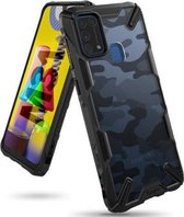 Ringke Fusion X Samsung Galaxy M31 Hoesje Camo Black