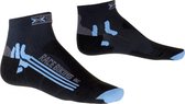 X-Socks Bike Racing Dames Fietssok Zwart Blauw