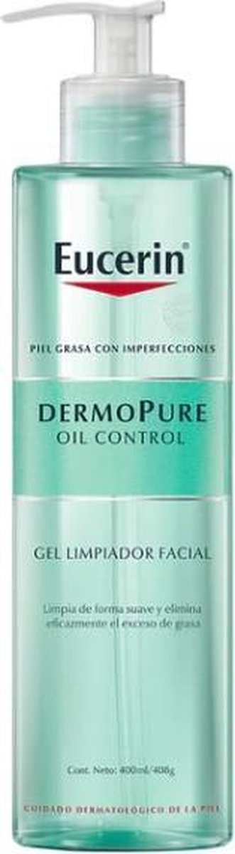 Eucerin Dermo Pure Oil Control Gel Limpiador Facial 400 Ml