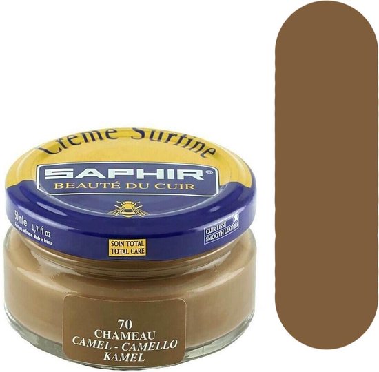 Saphir Creme Surfine (schoenpoets) Camel