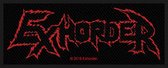 Exhorder Patch Logo Zwart