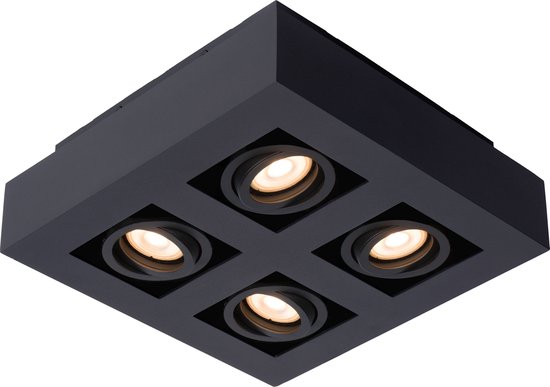 Lucide XIRAX Plafondspot - LED Dim to warm - GU10 - 2200K/3000K