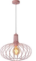 Lucide MERLINA - Hanglamp - Ø 38 cm - E27 - Roze