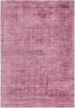 Roze vloerkleed - 200x290 cm  -  Effen A-symmetrisch patroon - Modern