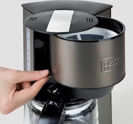 Opties voor koffiebereiding - BLACK+DECKER BXCO870E - Black & Decker BXCO870E koffiezetapparaat Filterkoffiezetapparaat 1,25 l Handmatig
