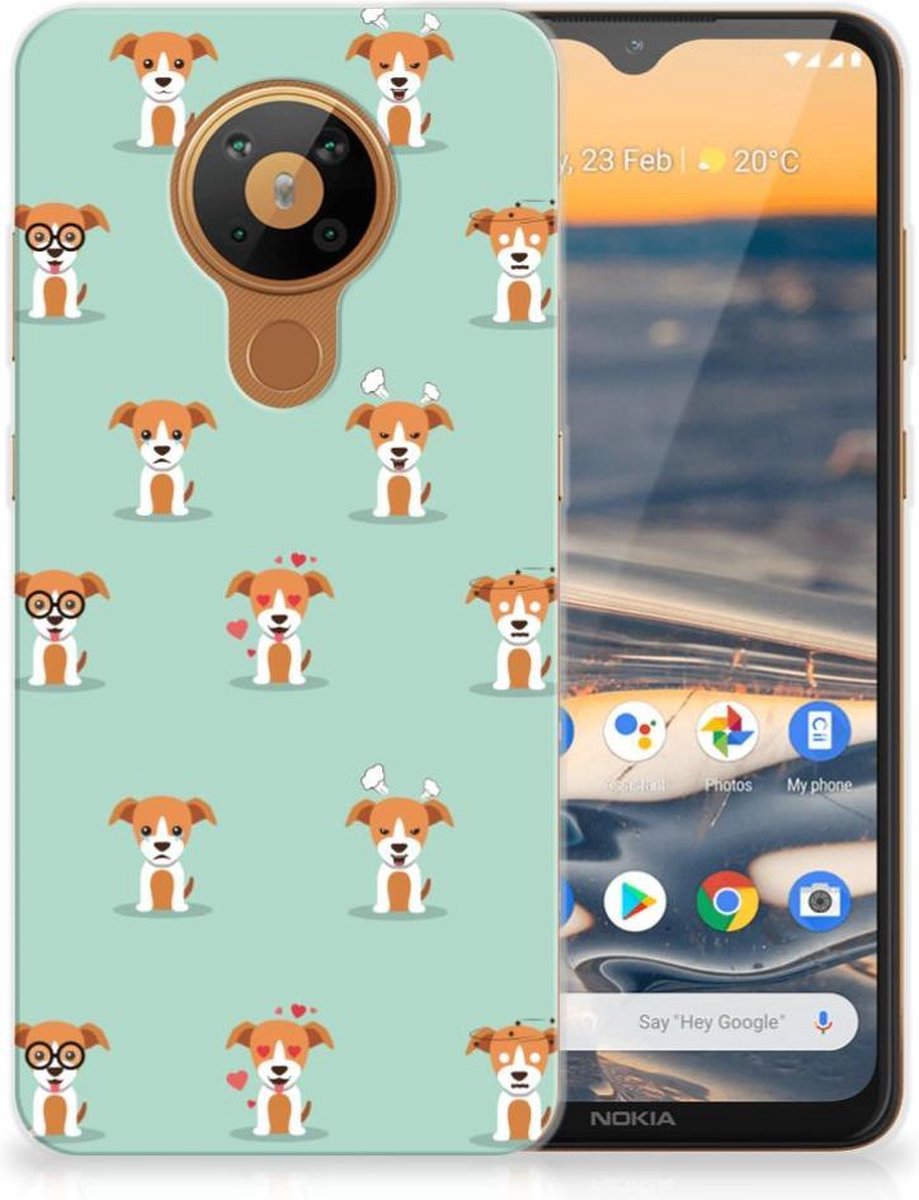 Nokia 5.3 TPU Hoesje Pups