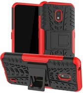 Hoesje geschikt voor Nokia 1.3 - Schokbestendige Back Cover - Rood