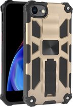 SNY Shockproof Armor Hoesje Geschikt voor: iPhone SE 2020 / iPhone 7 / 8 - Goud