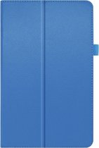 Shop4 - Samsung Galaxy Tab S6 Lite Hoes / Tab S6 Lite 2022 Hoes  - Book Cover Lychee Licht Blauw