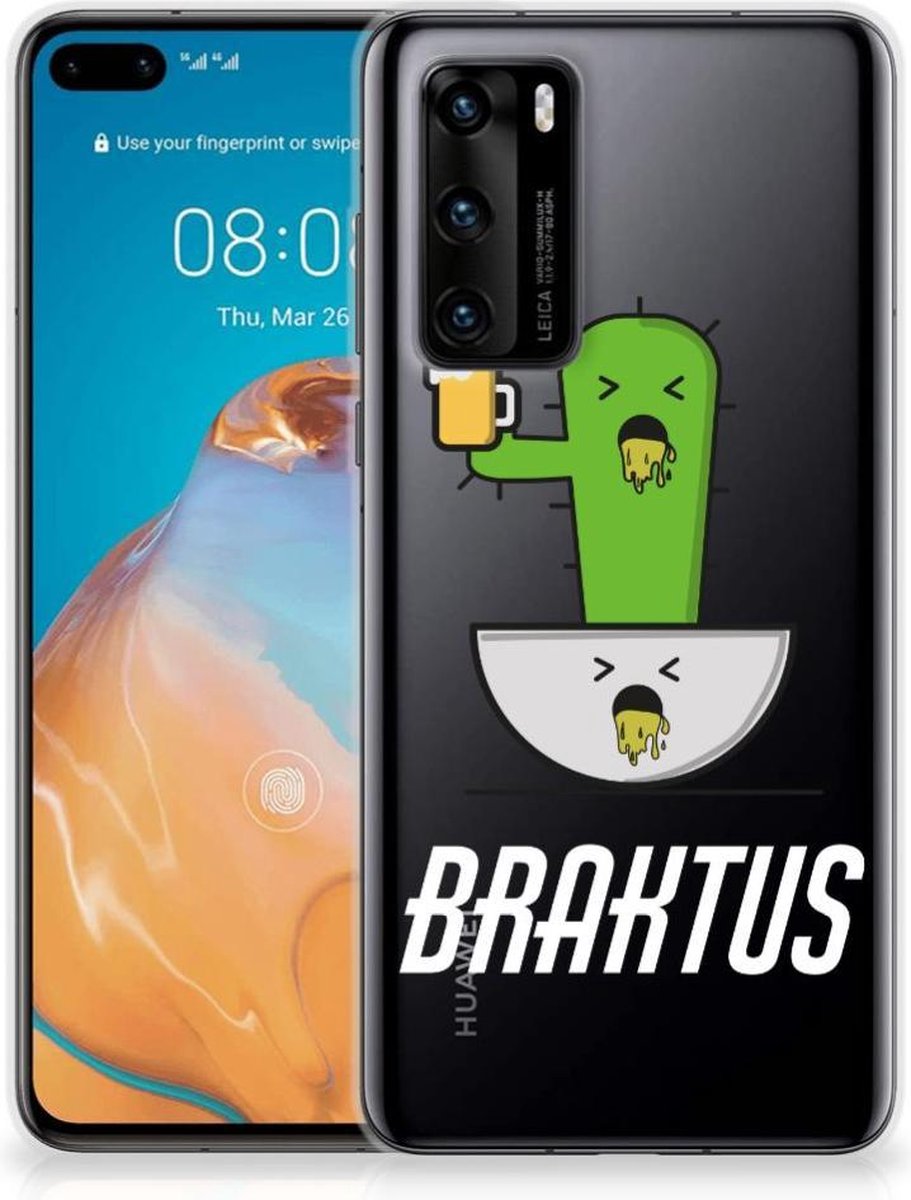 Huawei P40 Telefoonhoesje met Naam Braktus