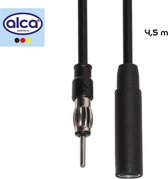 Alca antenne verlengkabel - Autoantenne - 4,5meter - Zwart - Auto accessories