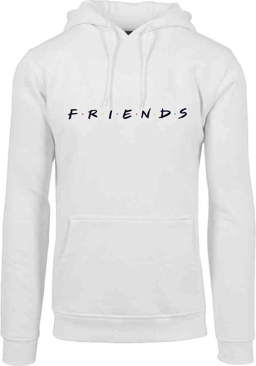 Urban Classics Hoodie/trui -XXL- Friends Logo EMB Wit