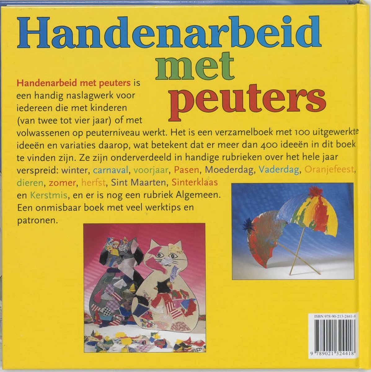 Matroos Aannemer Beperkingen Handenarbeid Met Peuters, Thea van Mierlo | 9789021324418 | Boeken | bol.com