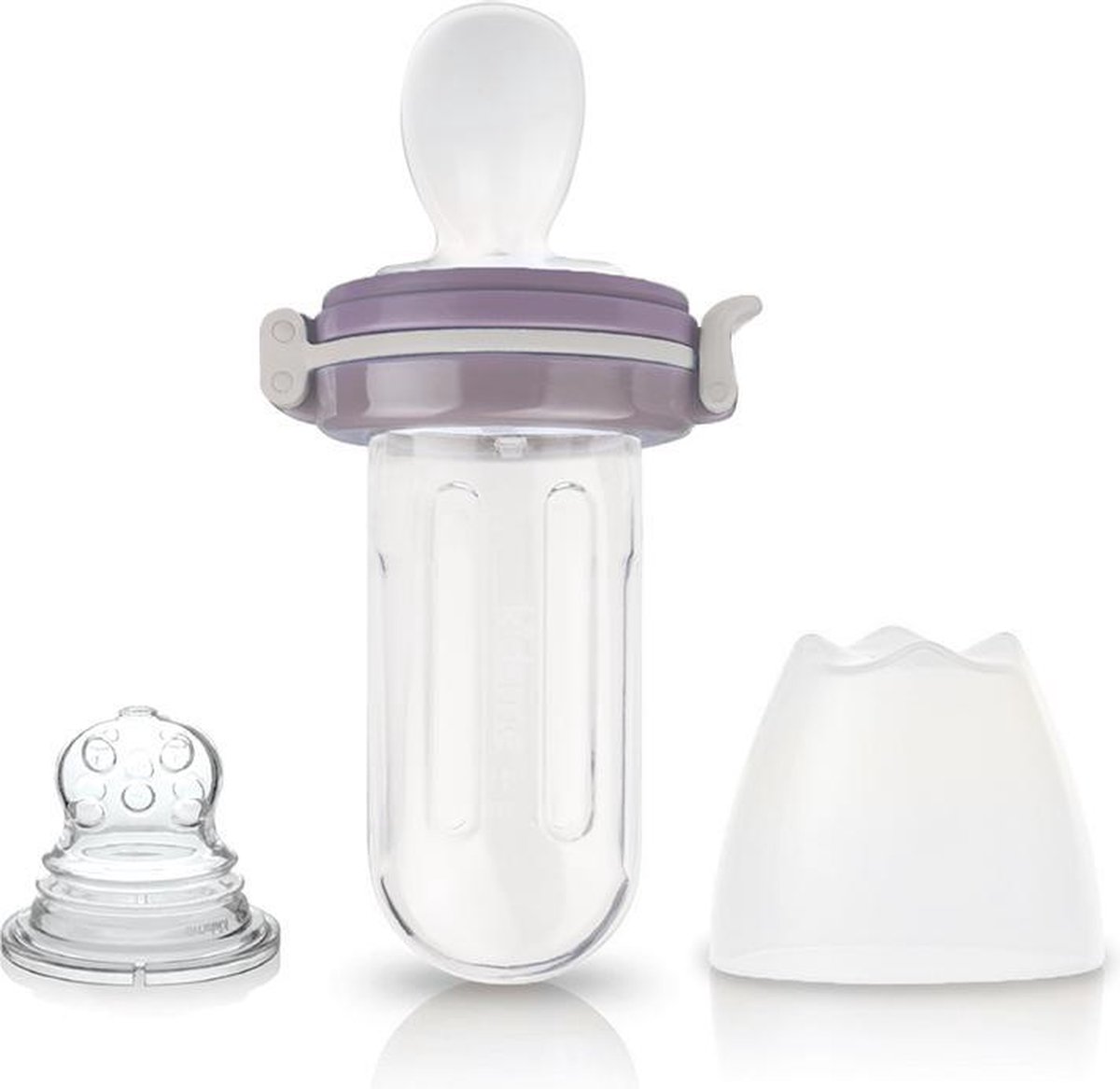 KidsMe Food Squeezer Plus lepel & bijtzakje) KidsMe Food Squeezer Plus lepel & bijtzakje)