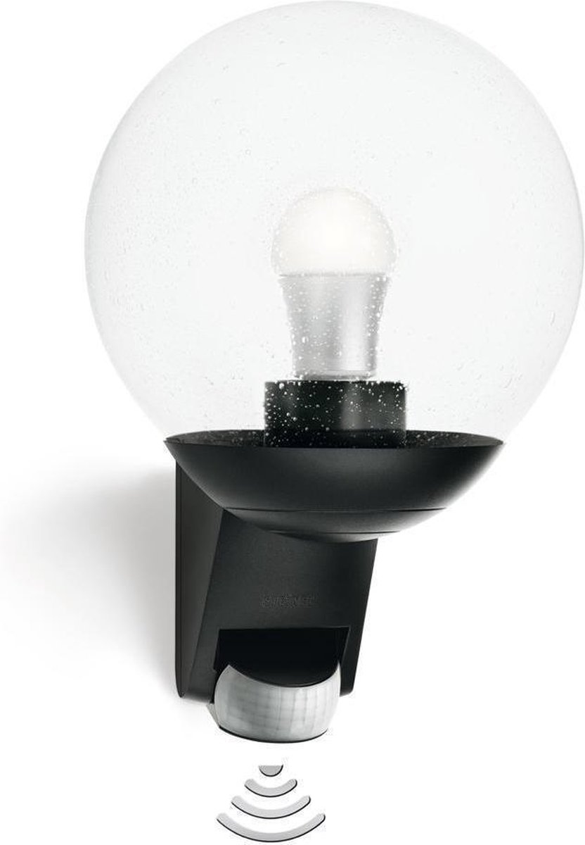 Steinel L585S Wandlamp voor buiten - Met Sensor - E27 - Zwart | bol.com