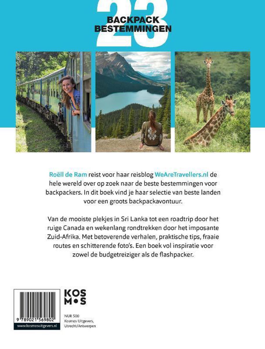 Backpack bestemmingen - back cover