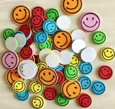 foam stickers Smiley 24 stuks