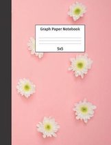 Graph Paper Notebook 5x5: Quad Ruled 5 Squares Per Inch Grid Paper. Math and Science Composition Notebook for Students and Teachers. Perfect for