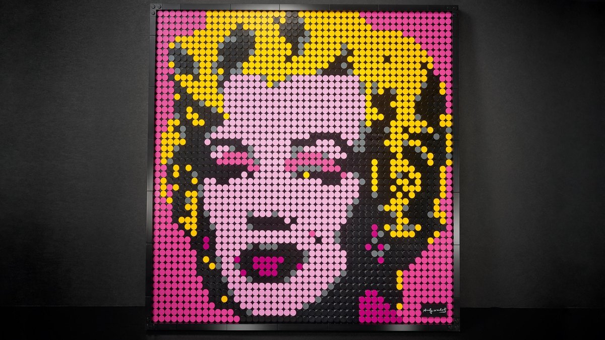 LEGO Art Andy Warhol's Marilyn Monroe 31197 — afbeelding 7