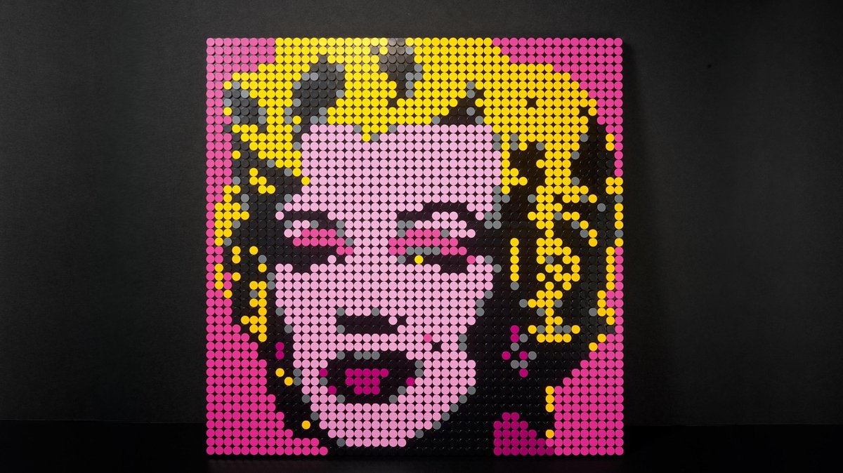 LEGO Art Andy Warhol's Marilyn Monroe 31197 — afbeelding 12