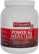 Fitshape - Power & Herstel I 1200 gr - Sportvoeding - aardbei