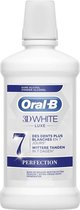 6x Oral-B 3D White Mondwater Luxe Perfection 500 ml