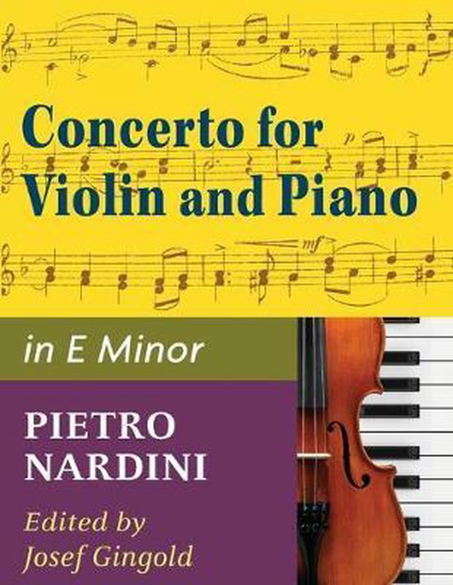 Violin Concerto In E Minor - Violin/Piano - Nardini, Pietro